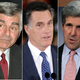 Michael Dukakis; Mitt Romney; John Kerry (Getty Images)